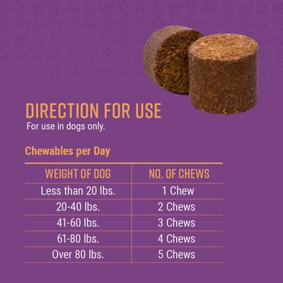 Good Behavior Chicken Flavored Soft Chew Calming Supplement for Dog, 60 count