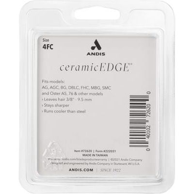 4FC CeramicEdge Dog & Cat Clipper Blade Set, 9.5 mm