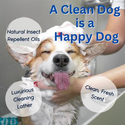 Pets Natural Flea & Tick Repellent Shampoo, 16-oz bottle, 1 count