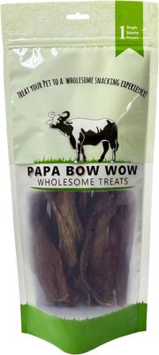 Golosinas masticables naturales para perros Tendon de 6 pulgadas, bolsa de 1 lb