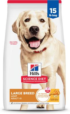 Adult Large Breed Light Weight Management with Chicken Meal & Barley Dry Dog Food, 30-lb bag