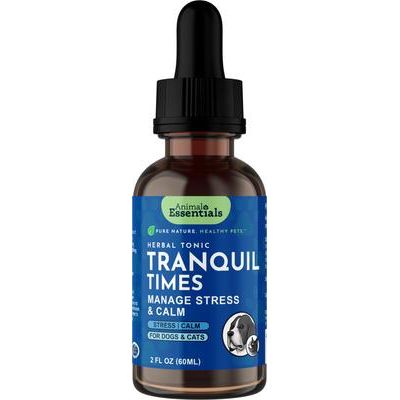 Suplemento herbal para perros y gatos Tranquility Blend, botella de 1 onza líquida