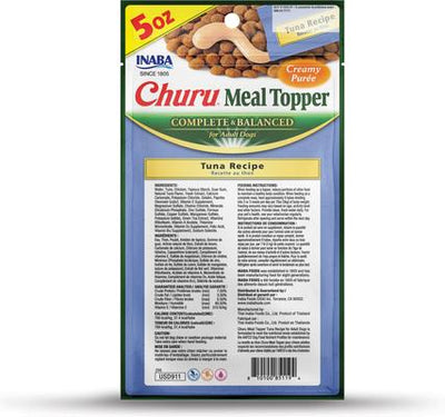 Churu Tuna Recipe Dog Food Topper, 1.69-oz tube, 18 count