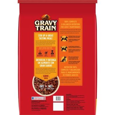 Alimento seco para perros Beefy Classic, paquete de 70 lb