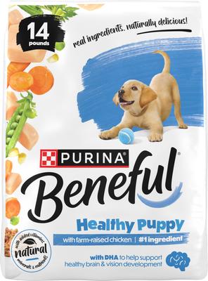 Healthy Puppy with Farm Raised Chicken High Protein Dry Dog Food, 3.5-lb bag
