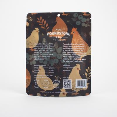 Galletas liofilizadas para perros Chicken Crunch con pollo y arándanos, bolsa de 2 oz