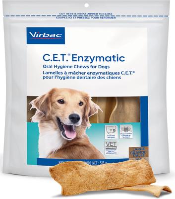 C.E.T. Enzymatic Dental Chews for Medium Dogs, 12.8-oz bag