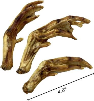 100% Duck Feet Dog Chews, 1.43-lb bag