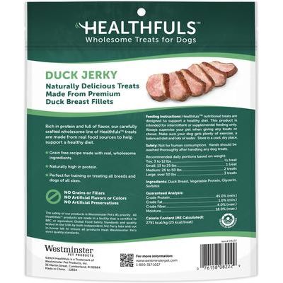 Golosinas para perros Duck Jerky Tenders, bolsa de 1 lb