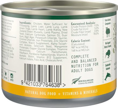 Adult Grain-Free Chicken Pate Canned Dog Food, 6-oz can, case of 24
