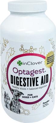 Optagest Plant Based Prebiotics & Digestive Enzymes Supplement for Dogs & Cats, 300-gm bottle