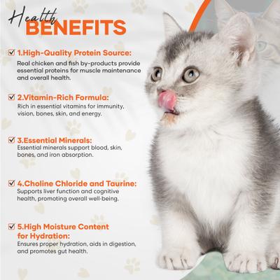 Chef Scoochies Recipe Variety Pack with Real Chicken & Seafood in Savory Gravy Wet Cat Food, 14-oz can, case of 6