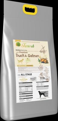 FURESH Limited Ingredient Duck & Salmon Recipe Dry Dog Food, 11-lb bag