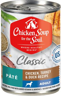 Classic Whitefish & Salmon Recipe Pate Wet Dog Food, 13-oz can, case of 12