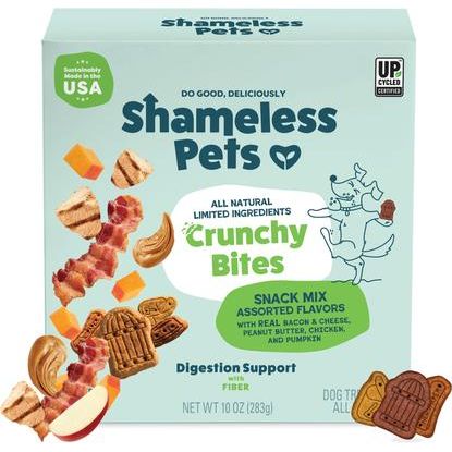 Galletas crujientes para perros con sabor a mantequilla de maní y yogur, caja de 12 oz