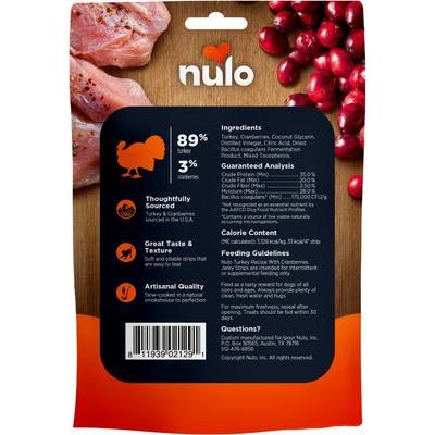 Tiras de cecina premium para perros, sin cereales, ricas en proteínas, elaboradas con probiótico BC30 para favorecer la salud digestiva e inmunitaria, bolsa de 147 g