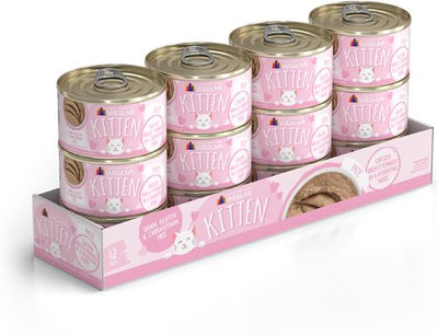 Kitten Chicken Breast Formula in a Hydrating Puree Wet Cat Food, 3-oz can, case of 12