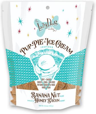 Pup-PIE & Ice Cream Slices Triple Berry with Peanut Butter Dog Treats, 5-oz pouch