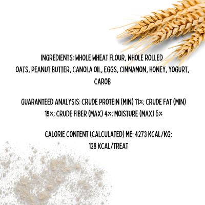 Little Bit Country Peanut Butter & Honey Assorted Crunchy Dog Treats, 18 count