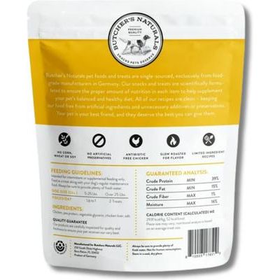 Golosinas para perros con pollo asado lentamente, bolsa de 16 oz