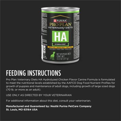 HA Hydrolyzed Chicken Flavor Wet Dog Food, 13.3-oz, case of 4