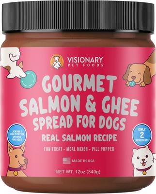 Duck & Ghee Meat Spread Dog Food Topper, 12-oz jar