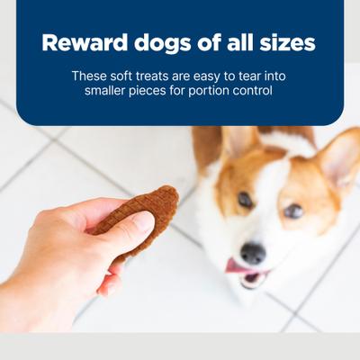 Bundle: Blue Buffalo Nudges Grillers Steak + Jerky Cuts Chicken Natural Dog Treats, 10-oz bag