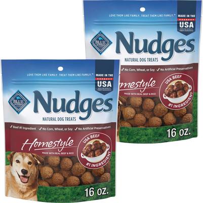 Nudges Homestyle Real Chicken Dog Treats, 16-oz bag