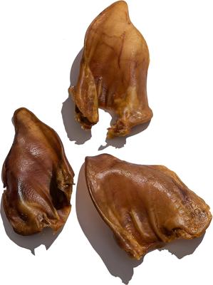 Whole Pig Ear Dog Chews, 10 count