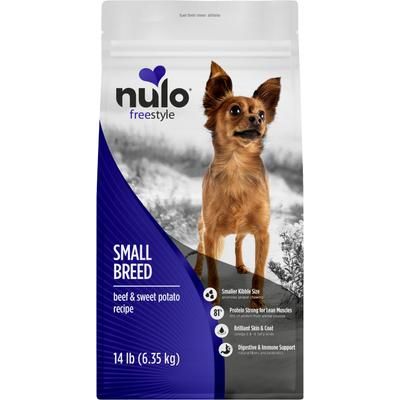 Nulo, FreeStyle Small Breed, alimento seco alto en proteína sin granos para perros de raza pequeña, varios sabores, 2.72 / 6.35 kg