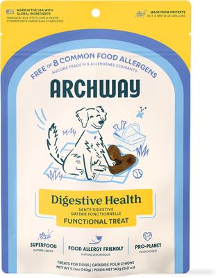 Arch Digestive Health Functional Soft & Chewy Treat Supplement for Dogs, 5-oz bag