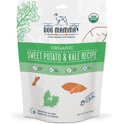 Galletas de calabaza orgánicas para perros, bolsa de 6 oz