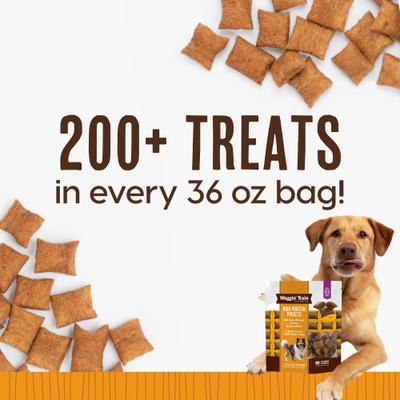 High Protein Chicken Pockets with Bone Marrow & Bone Broth Wheat-Free Dog Treat, 36-oz pouch