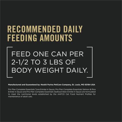 High Protein Complete Essentials Seafood Favorites Variety Pack Wet Cat Food, 3-oz can, case of 24