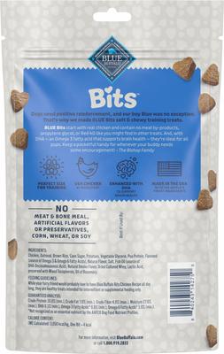 Blue Bits Tasty Chicken Recipe Soft-Moist Training Dog Treats, 11-oz bag