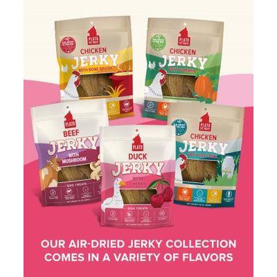 Golosinas para perros de cecina de pato con cereza, bolsa de 7 oz