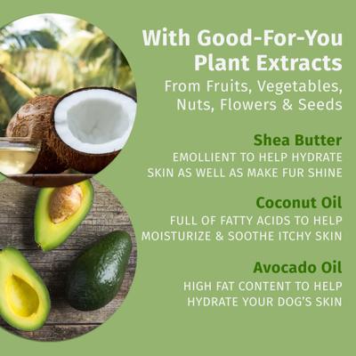 Bundle: Hempz Petz Sweet Pineapple Honey Melon Deodorizing Cologne Dog Spray, 8.5-fl oz bottle + Deodorizing Shampoo, Sweet Pineapple Honey Melon Scent, 17-fl oz bottle