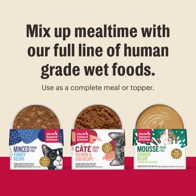 Minced Salmon and Cod in Fish Bone Broth Gravy, Human Grade Grain-Free. 12 pack. 2 opc