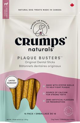 Plaque Busters with Pumpkin Spice Dental Dog Treats, 9.5-oz bag, 10 count