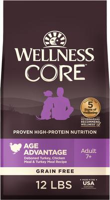 CORE Grain-Free Senior Deboned Turkey Recipe Dry Dog Food, 24-lb bag