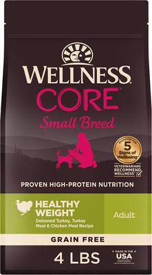 CORE Grain-Free Small Breed Healthy Weight Deboned Turkey Recipe Dry Dog Food, 12-lb bag