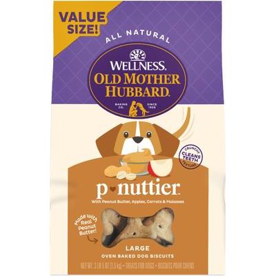Galletas grandes horneadas naturales Bac'N'Cheez Classic de Wellness para perros, bolsa de 3.3 lb