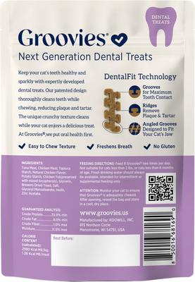 Tuna Flavor Dental Cat Chews, 7.05-oz bag