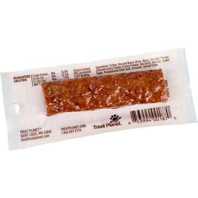 Barritas de pavo y tocino, golosinas para perros de cecina de grado humano, barra de 1.50 oz, 1 unidad