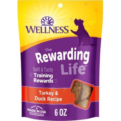 Rewarding Life Beef & Turkey Grain-Free Soft & Chewy Natural Dog Treats, 6-oz bag