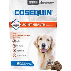 Cosequin Hip & Joint Soft Chews, Glucosamina y Chondroitin. 90 chews. - Nutramax