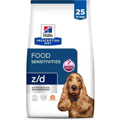 Paquete: alimento seco y enlatado para perros Hill's Prescription Diet z/d Original Skin/Food Sensitivities
