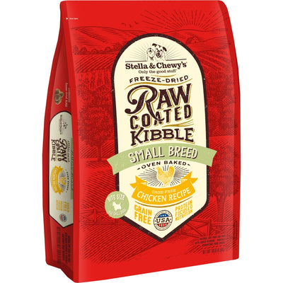 Raw Coated Cage-Free Chicken Recipe Small Breed Grain-Free Dry Dog Food. 4.5 kg.