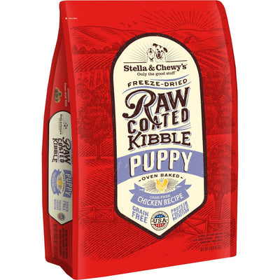 Raw Coated Cage-Free Chicken Recipe Puppy Grain-Free Dry Dog Food. 4.5 kg.