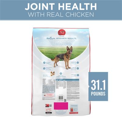 Alimento seco para perros Plus Adult Joint Health Formula, bolsa de 31.1 lb